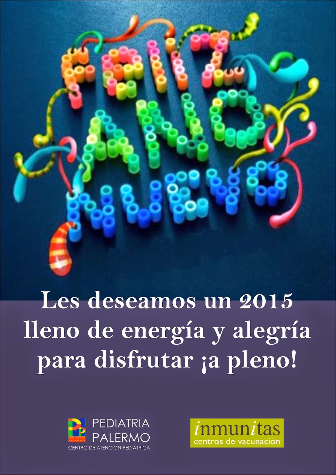 ¡Feliz año nuevo!