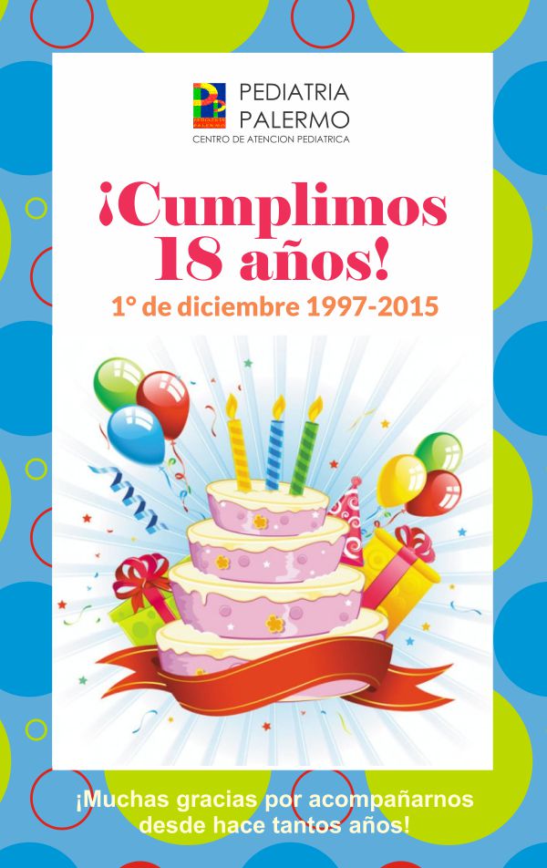 Cumplimos 18 años!