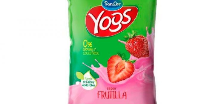 Retiran del mercado 11 lotes de yogur bebible Sancor