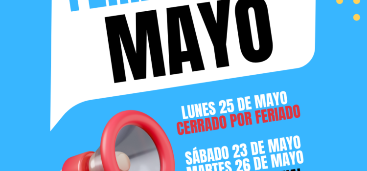 Feriados de mayo 2026