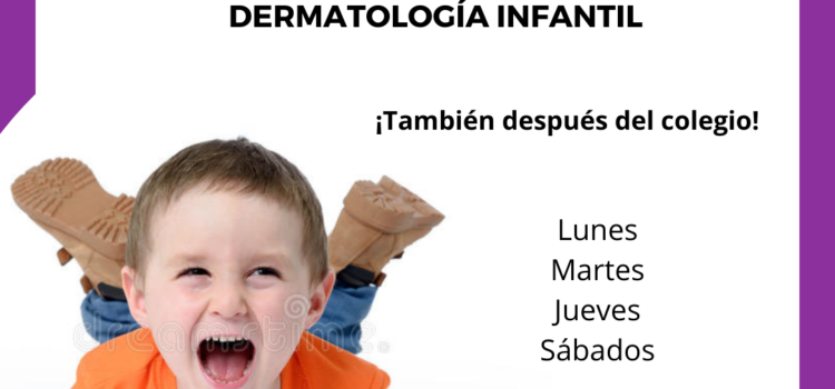Más horarios de atención para #Dermatología pediátrica