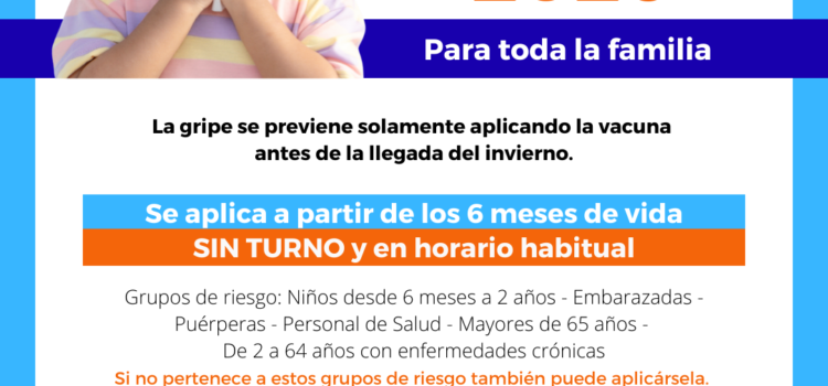 Vacuna antigripal 2026